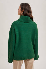 Load image into Gallery viewer, Jill- Turtleneck Oversized Knit Sweater