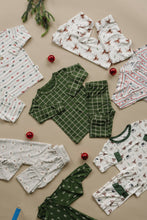 Load image into Gallery viewer, Reindeer 2pc Bamboo Pajamas Christmas PJs Kids Toddler Baby