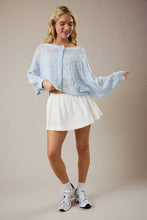 Load image into Gallery viewer, Jill- Long Sleeve Crochet Cardigan