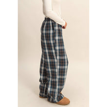 Load image into Gallery viewer, Joey- Flannel Wide Leg Lounge Pants