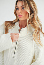 Load image into Gallery viewer, Debbie Half-Zip Sweater