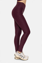 Load image into Gallery viewer, Cody- Leather Look Crossover Leggings