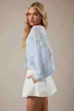 Load image into Gallery viewer, Jill- Long Sleeve Crochet Cardigan