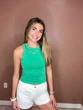 Load image into Gallery viewer, Haven- Ribbed Washed Seamless Tank Top