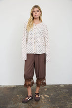 Load image into Gallery viewer, Dara- Polka Dot Button Down Knit Cardigan