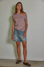 Load image into Gallery viewer, Kora- Knit Rib One Shoulder Round Neck Sleeveless Top