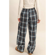 Load image into Gallery viewer, Joey- Flannel Wide Leg Lounge Pants