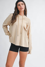 Load image into Gallery viewer, Taya- Relaxed Pocket Hoodie Pullover Top