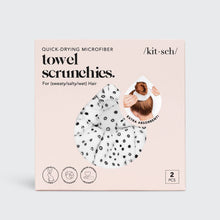 Load image into Gallery viewer, Towel Scrunchie 2 Pack - Micro Dot