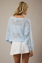 Load image into Gallery viewer, Jill- Long Sleeve Crochet Cardigan