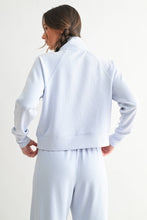 Load image into Gallery viewer, Luciana- Luxe Sand Wash Rib 1/4 Zip Sweater