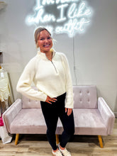 Load image into Gallery viewer, Debbie Half-Zip Sweater