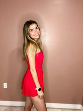 Load image into Gallery viewer, Ember-Double Layered Strapless Tube Top Romper
