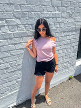 Load image into Gallery viewer, Kora- Knit Rib One Shoulder Round Neck Sleeveless Top