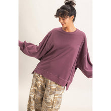 Load image into Gallery viewer, Kena- Oversized Raw Edge Sweatshirt