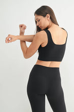 Load image into Gallery viewer, Manhattan Square Neck Sports Bra