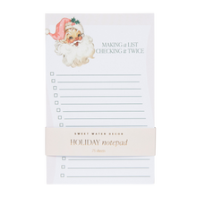 Load image into Gallery viewer, *NEW* Vintage Santa Notepad - Christmas Stationery & Gifts