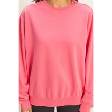 Load image into Gallery viewer, Calla- Ribbed Crew Neck Sweatshirt