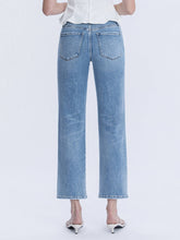 Load image into Gallery viewer, Reed- High Rise Ankle Straight Jeans