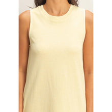 Load image into Gallery viewer, Hattie- Sleeveless Mini Cotton Dress