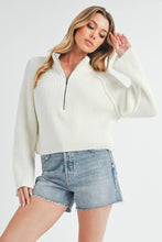 Load image into Gallery viewer, Debbie Half-Zip Sweater
