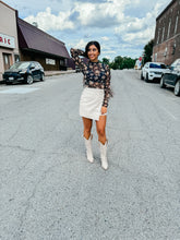 Load image into Gallery viewer, Collins- High Neck Sheer Mesh Top
