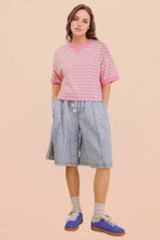 Load image into Gallery viewer, Erika-Oversized Stripe Casual Comfy Knit Top
