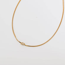 Load image into Gallery viewer, Tie The Knot Necklace -
