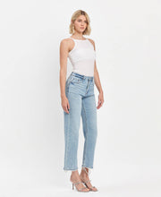 Load image into Gallery viewer, Jayden-SUPER HIGH RISE ANKLE SLIM WIDE JEANS
