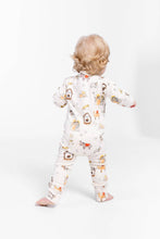 Load image into Gallery viewer, Away in a Manger PJ Footless Onesie Cotton
