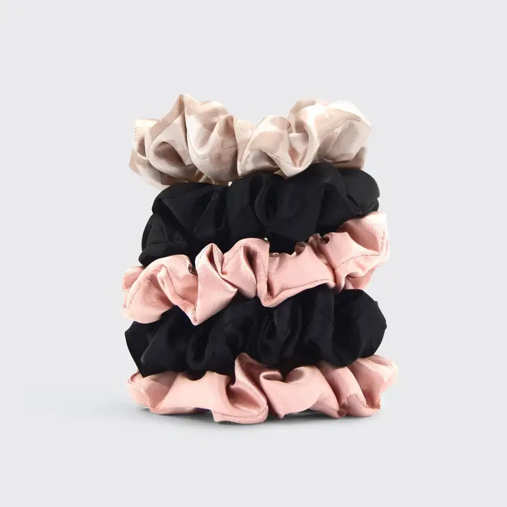 Satin Sleep Scrunchies 5PC