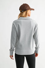 Load image into Gallery viewer, Sofia- Harbor Waffle Knit Half-Button Pullover
