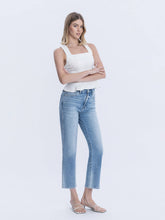 Load image into Gallery viewer, Reed- High Rise Ankle Straight Jeans
