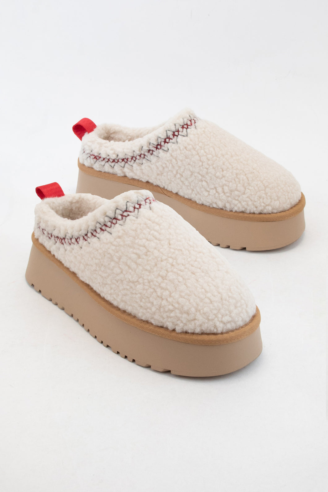 Isaac- Platform Sherpa Slipper