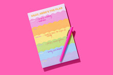 Load image into Gallery viewer, Large List Pad - Weekly Planner - 100 Sheets
