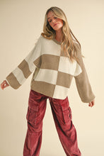 Load image into Gallery viewer, Autumn- Mixed Color Block Sweater

