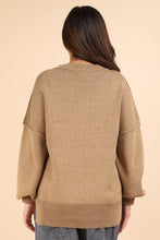 Load image into Gallery viewer, Cara- Oversized Basic Solid Sweater Knit Top
