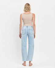Load image into Gallery viewer, Ezra- High Rise Barrel Leg Jeans
