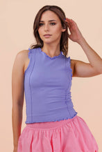 Load image into Gallery viewer, Nora- Lettuce Hem Casual Fitted Knit Top
