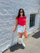 Load image into Gallery viewer, Mara- Off-The-Shoulder Side Ruched Top
