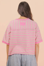 Load image into Gallery viewer, Erika-Oversized Stripe Casual Comfy Knit Top
