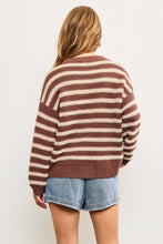 Load image into Gallery viewer, Paisley- Ribbed Striped Sweater
