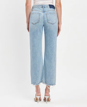 Load image into Gallery viewer, Jayden-SUPER HIGH RISE ANKLE SLIM WIDE JEANS
