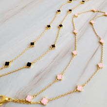 Load image into Gallery viewer, Petite Clover Layered Chain Bracelet
