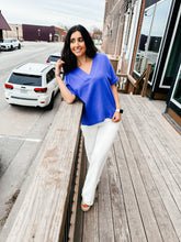 Load image into Gallery viewer, Trudie Vneck Top
