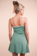 Load image into Gallery viewer, Eliza- Activewear Mini Dress with Inside Lining
