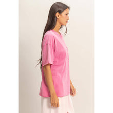 Load image into Gallery viewer, Hollis- Washed Pocket Crew Neck T-Shirt
