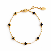 Load image into Gallery viewer, Petite Clover Single Layer Bracelet
