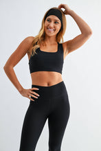 Load image into Gallery viewer, Paisley- Light Square Neck Sports Bra
