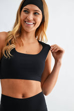 Load image into Gallery viewer, Paisley- Light Square Neck Sports Bra
